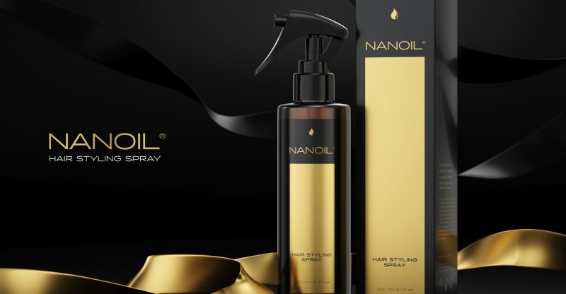 Nanoil najlepszy spray do stylizacji włosów