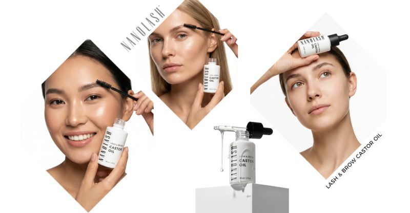 nanolash olejek rycynowy do brwi